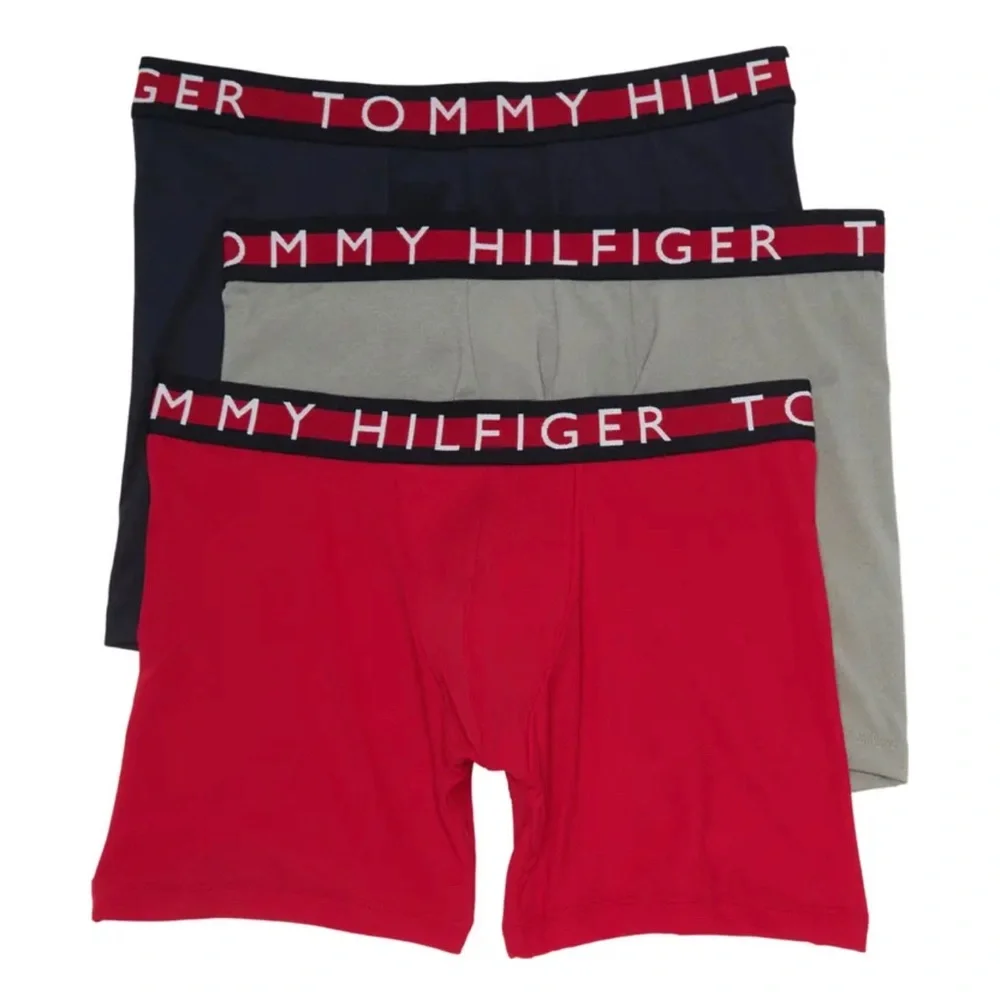 TOMMY HILFIGER Boxer Brief 3-Pack Stretch Micro Rib Slip‎ Underwear